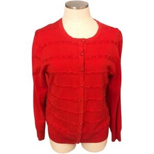 Esperanza Cardigan Sweater Beautiful Buttons Size XL